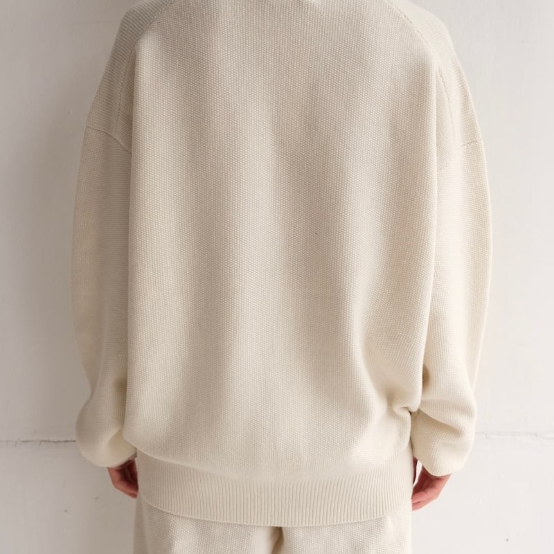 アパルトモン　EX.FINEWOOL CREWNECK CARDIGAN 2024AW / 未使用 / L'Appartement / EX.FINEWOOL CREW