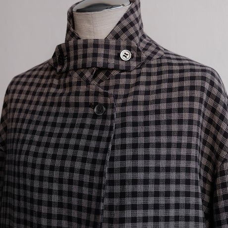 check cotton jacket