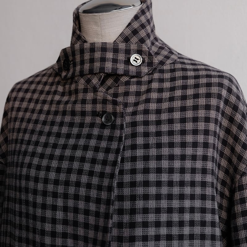 check cotton jacket | ERiKOKATORi