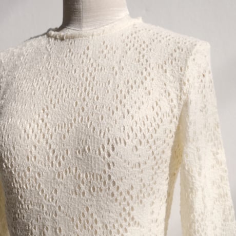 flower wool body suit
