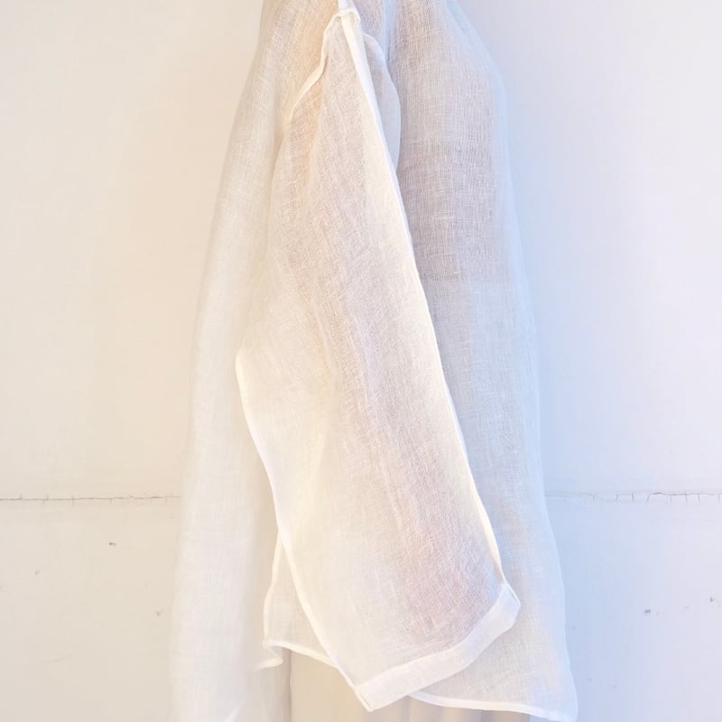 other - エリコ カトリ リネン ガーゼ シースルー トップス ブラウス シャツ linen gawze top | ERiKOKATORi