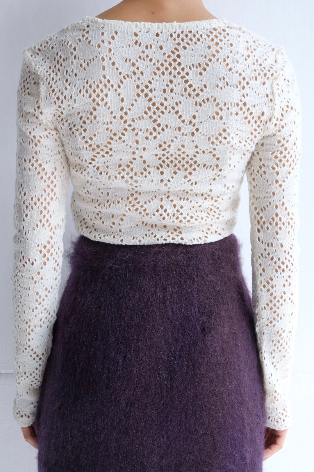 flower wool cardigan | ERiKOKATORi