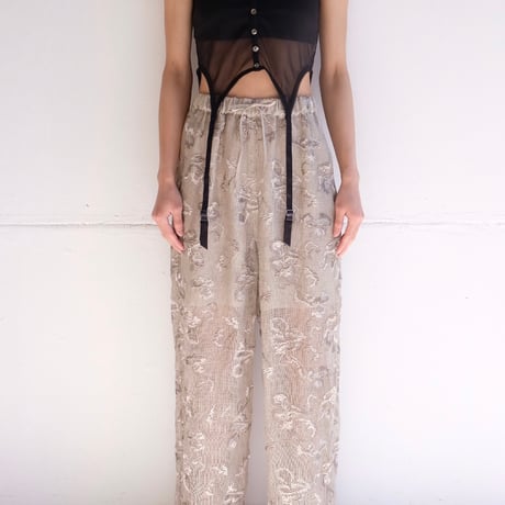 sheer gater tank top