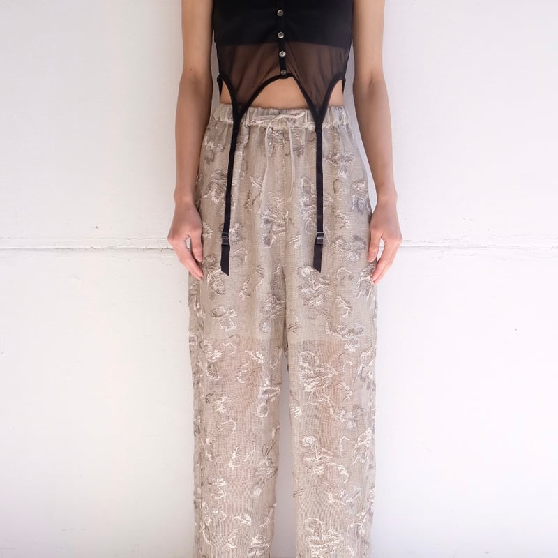 sheer gater tank top | ERiKOKATORi