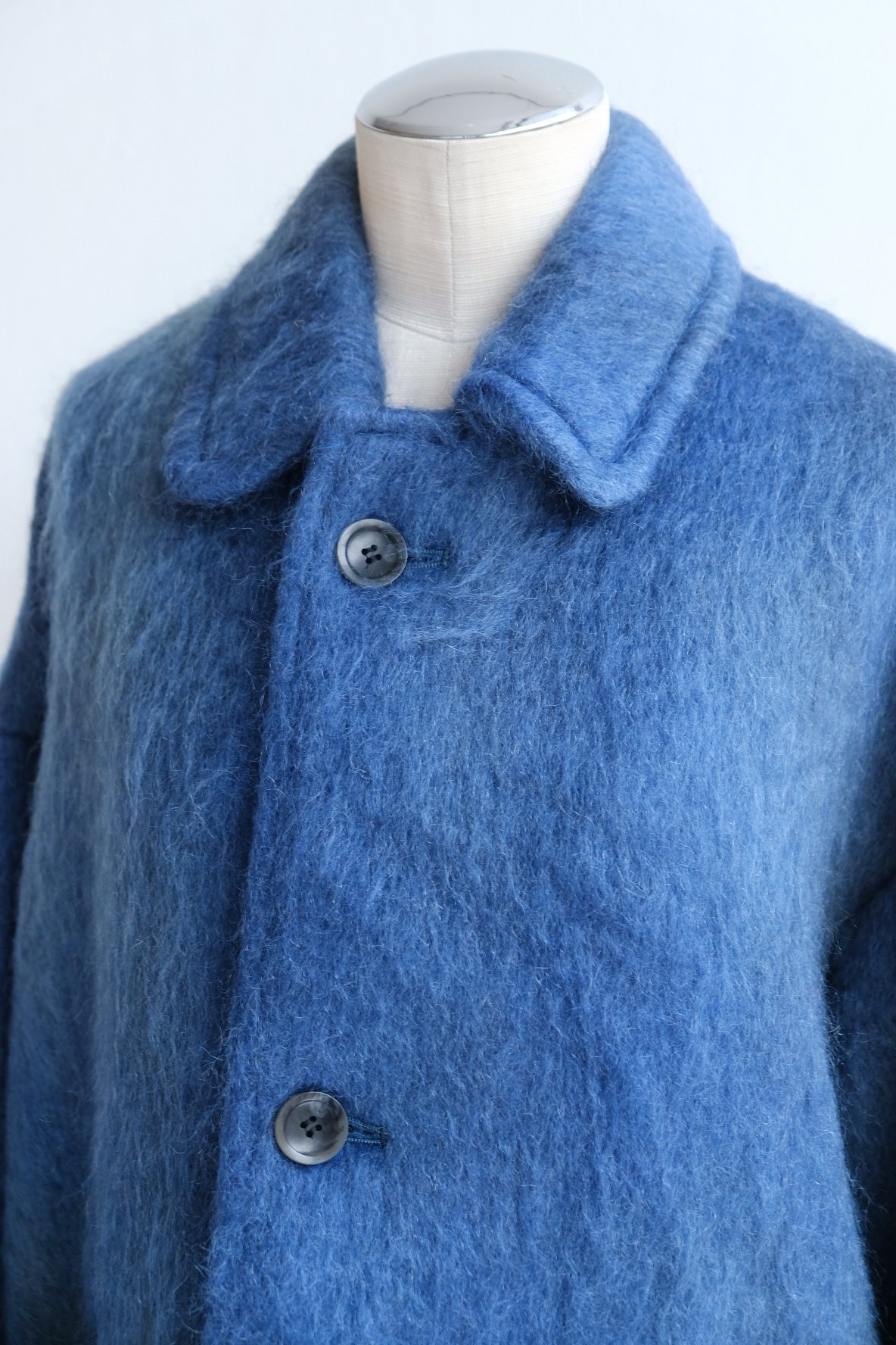 flow dye kid mohair jacket | ERiKOKATORi