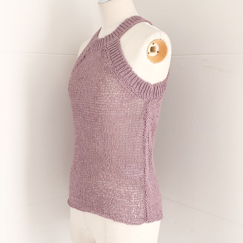淡色好き様 専用出品】nuance knit tank-top / ivory