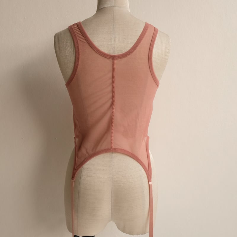ERIKO KATORI ランジェリータンクトップ sheer gater tank top | ERiKOKATORi