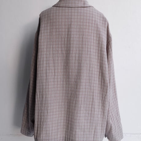 check cotton jacket