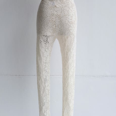 flower wool stirrup leggings