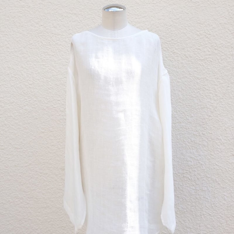 ERiKOKATORi linengawze see-through l/s-t