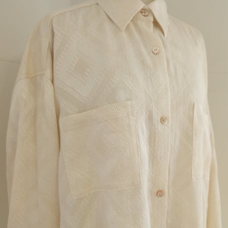 gisha jacquard shirt