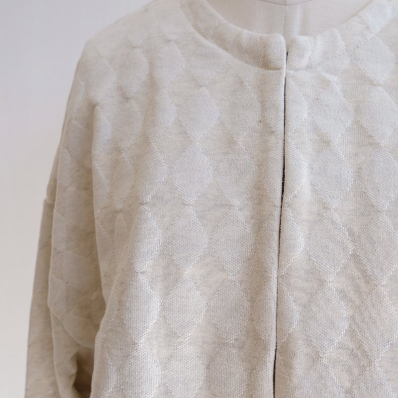 diamond sweat short cardigan | ERiKOKATORi
