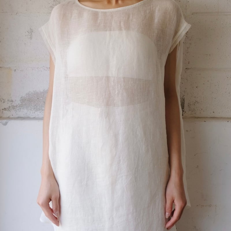 linen gawze nosleeve | ERiKOKATORi linen gawze nosleeve | ERiKOKATORi