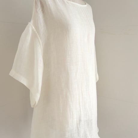 linen gawze T-shirt