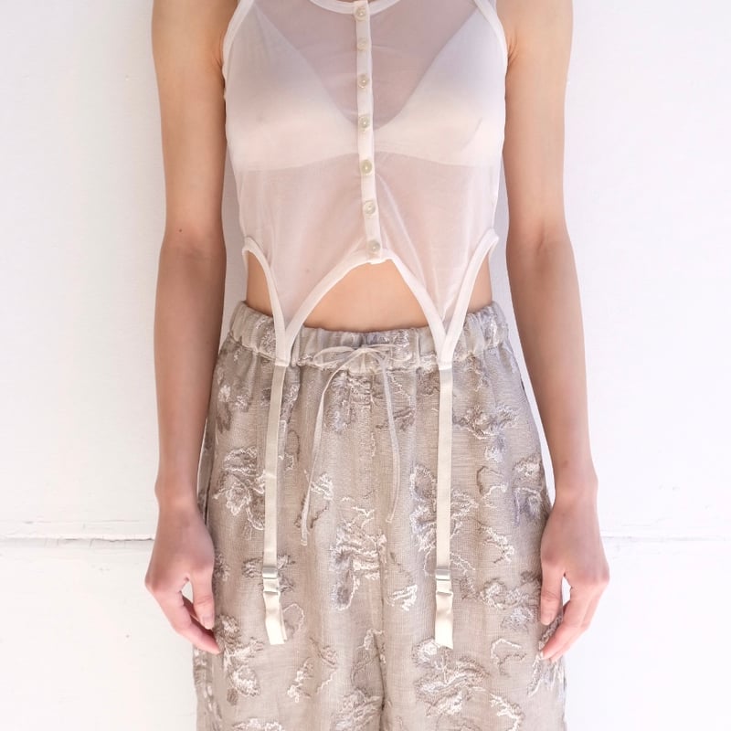 sheer gater tank top | ERiKOKATORi