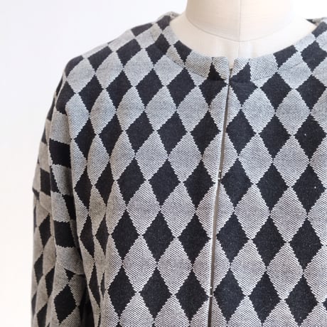 diamond sweat short cardigan