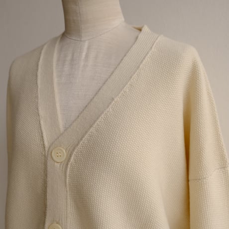 ultra fine wool cardigan