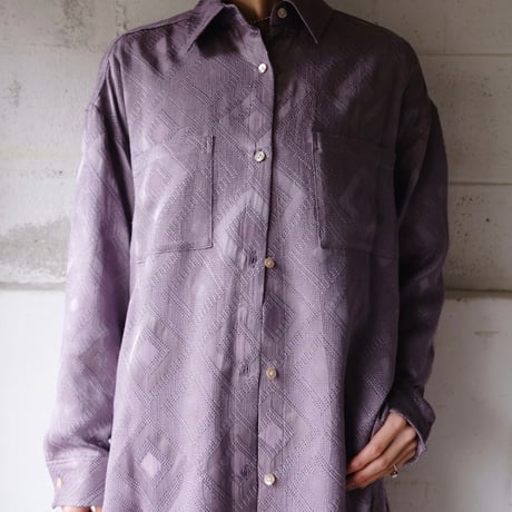 gisha jacquard shirt