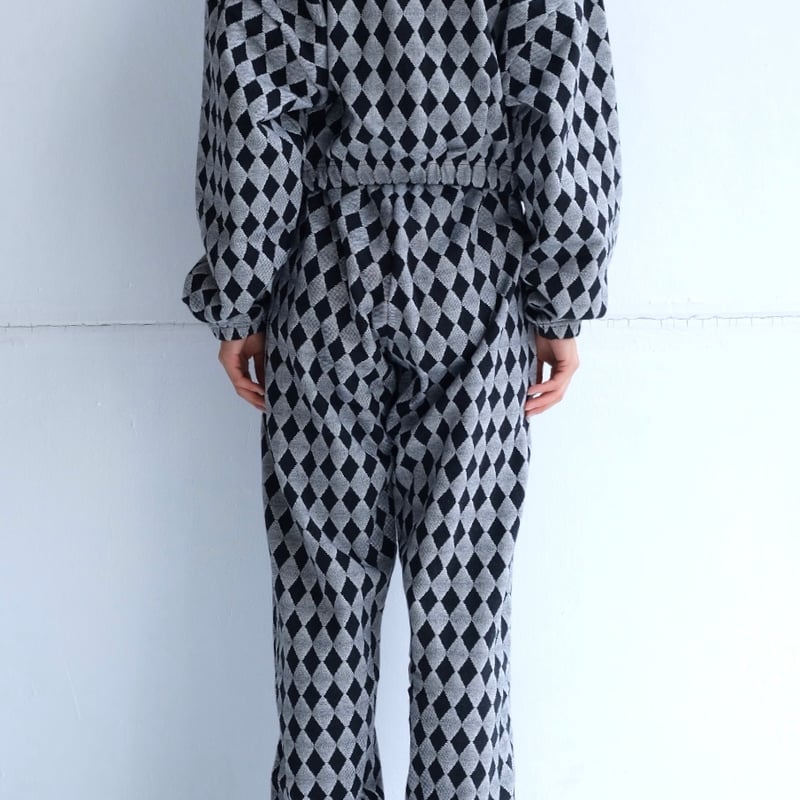エリコカトリ☆diamond sweat short cardigan☆ diamond sweat short cardigan | ERiKOKATORi