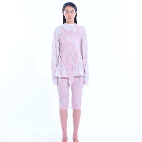suminagashi long sleeve Tshirt
