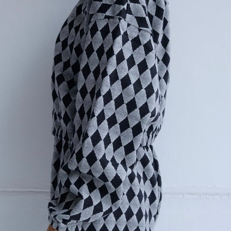 diamond sweat short cardigan