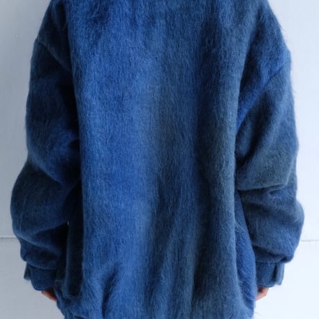 flow dye kid mohair jacket