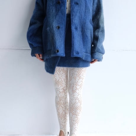 flow dye kid mohair jacket