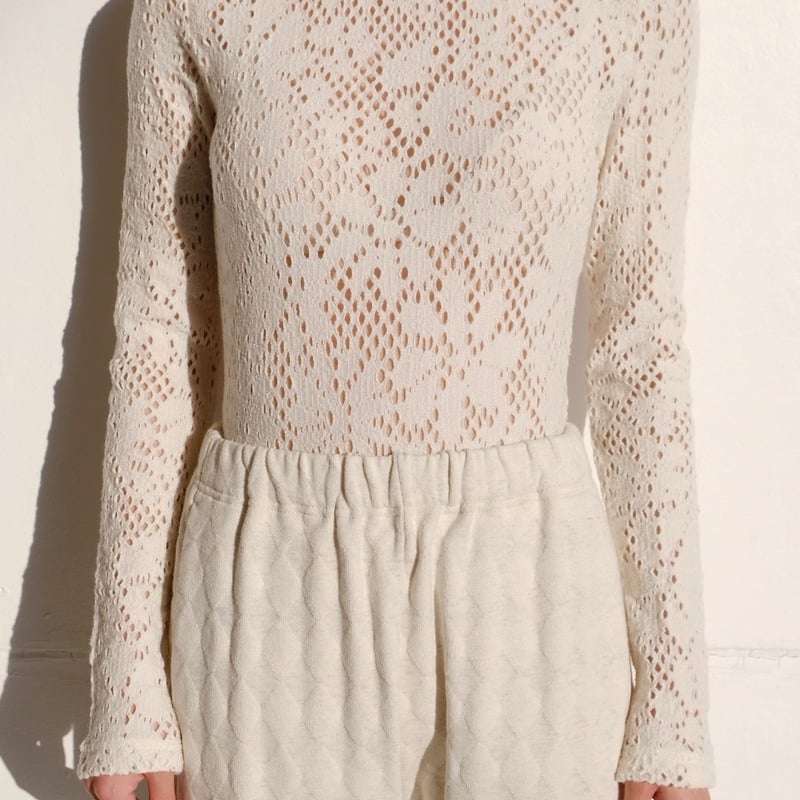 flower wool body suit | ERiKOKATORi
