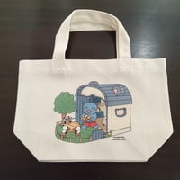 ［雑貨］ほげちゃん こやぎぬい部オリジナル ミニキャンバストートバッグ