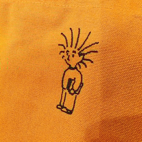 「こそあどの森の物語」刺繍トートバッグ(キャメル)