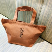 「こそあどの森の物語」刺繍トートバッグ(キャメル)