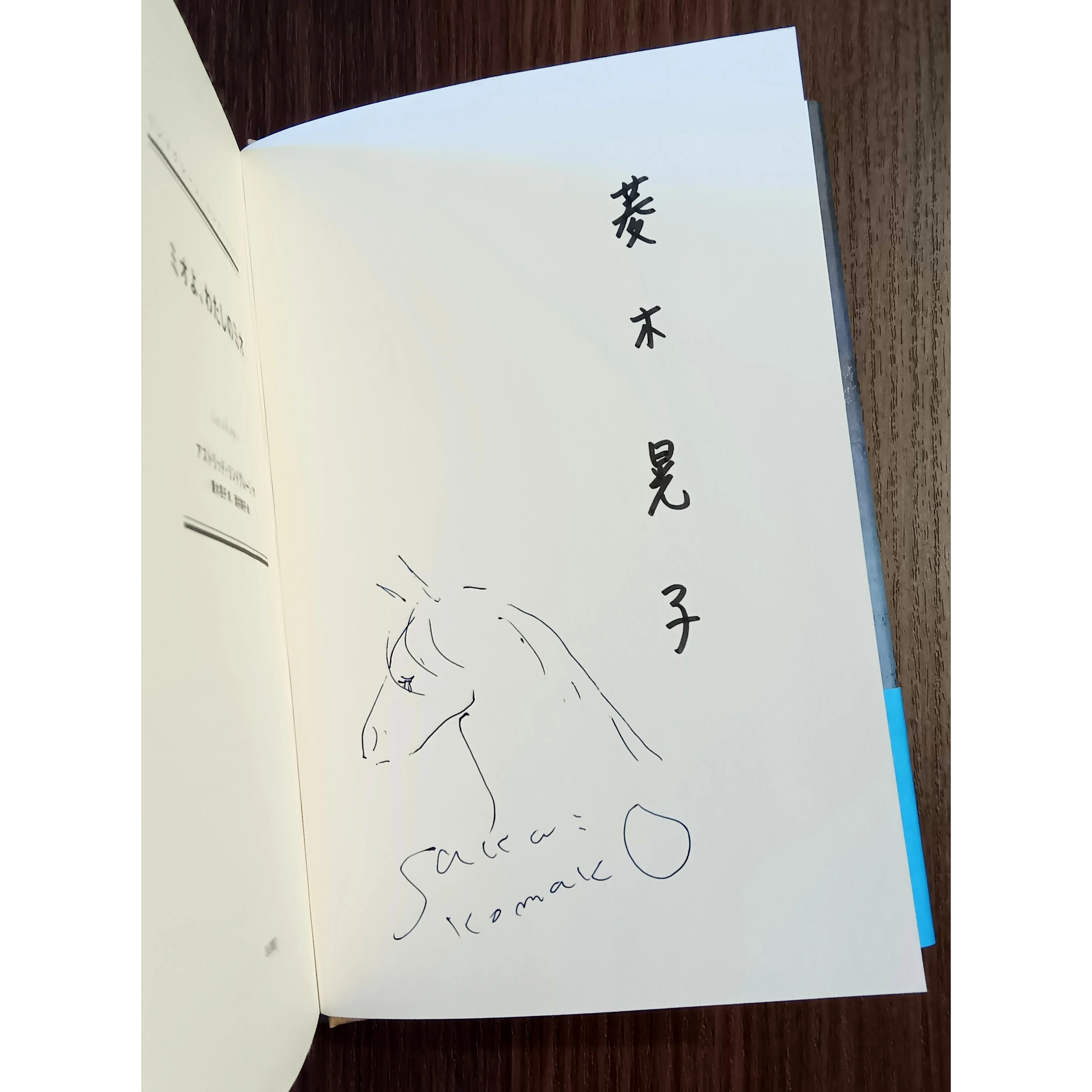 ミオよ,わたしのミオ 菱木晃子 酒井駒子 直筆イラスト入りサイン本 未開封品 original