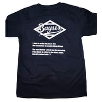 BAYSIS　Tシャツ（ブラック）