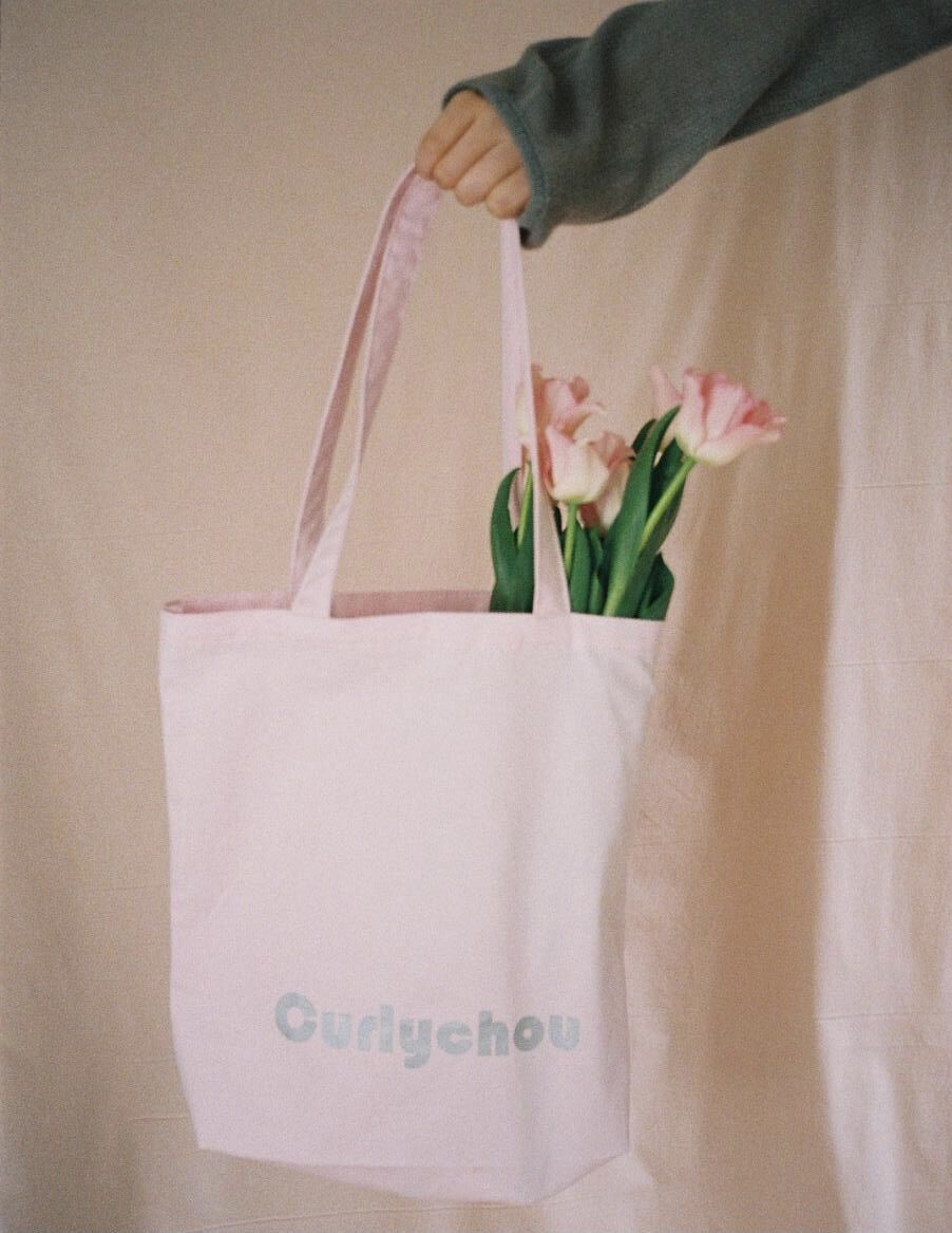 Logo Tote Bag | Curlychou