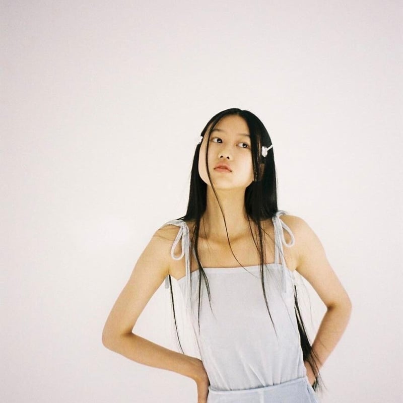 レア✨メゾピアノ　ミミちゃんキャミソール　総柄　フリル　ティアード　平成レトロ レア✨メゾピアノ ミミちゃんキャミソール 総柄 フリル