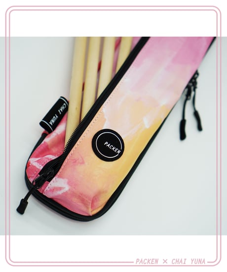 roundish stick case/S size/[CHAI YUNA Original print ]（サイン入ポストカード付き）