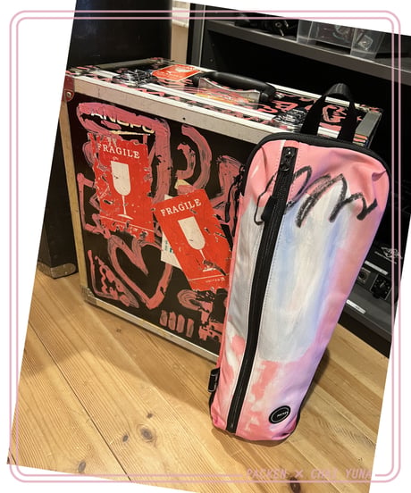 roundish stick case/M size/[CHAI YUNA Original print ]（サイン入ポストカード付き）