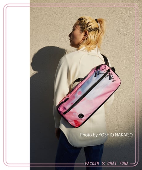 roundish stick case/L size/[CHAI YUNA Original print ]（サイン入ポストカード付き）