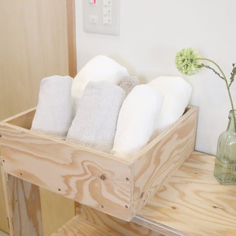 aisuの木箱・大／2個セット（お持ち帰り用）