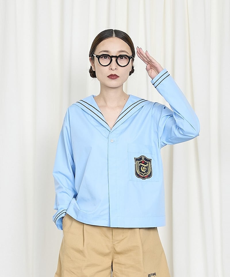 sailor collar shirts | VISPOQUEGARDEN