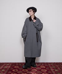 Stand collar  coat