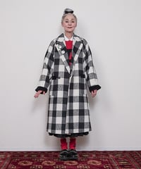 Buffalo check coat