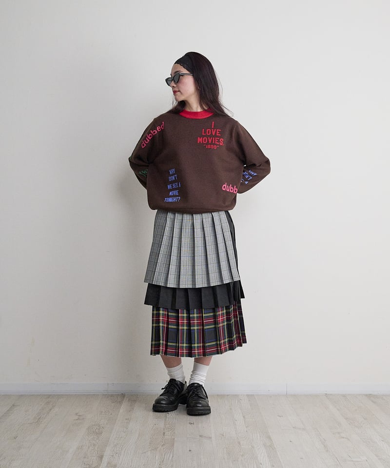 Check Wrap Skirt | VISPOQUEGARDEN