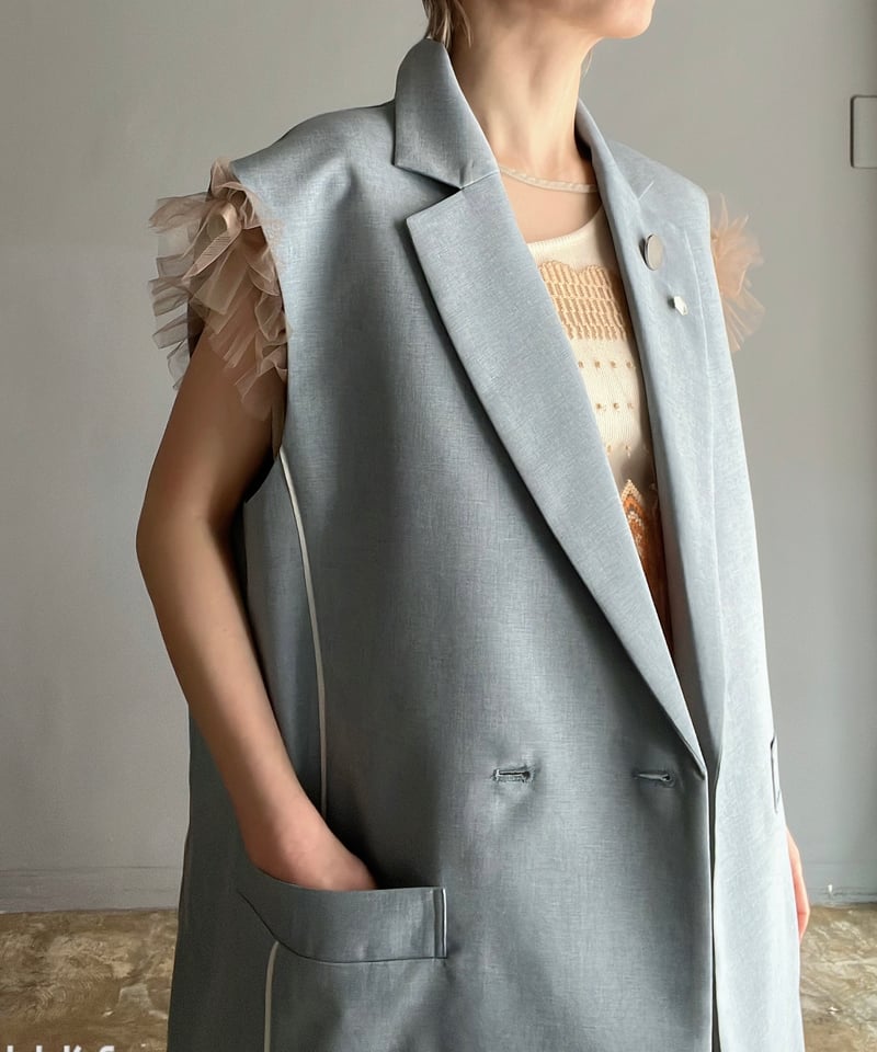 Tailored vest | VISPOQUEGARDEN