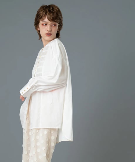 Cotton stand collar shirts