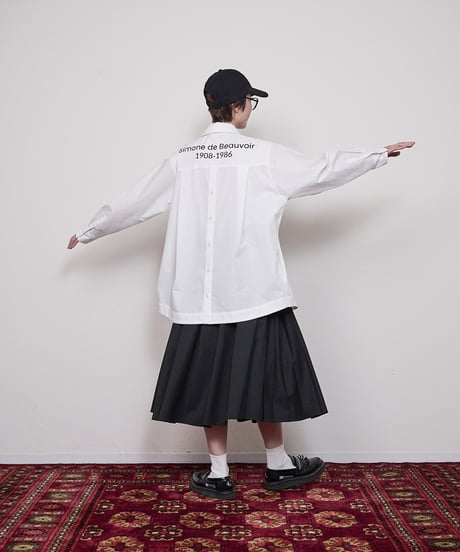 Back slit shirts