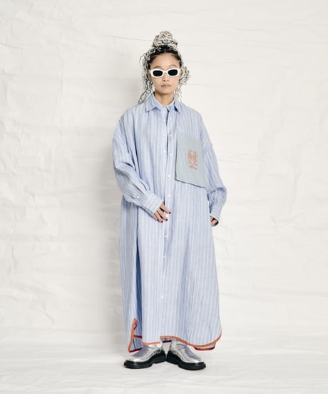 Stripe long shirts