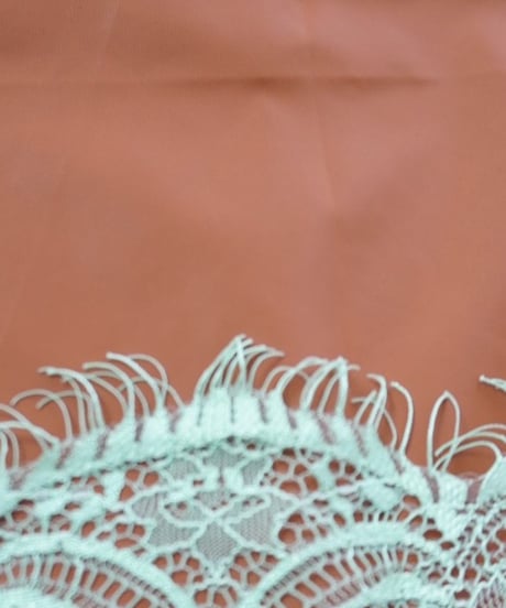 Lace camisole mini dress