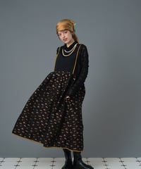 Jacquard camisole dress