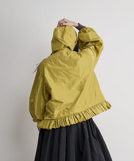 Flower lace Anorak Jacket